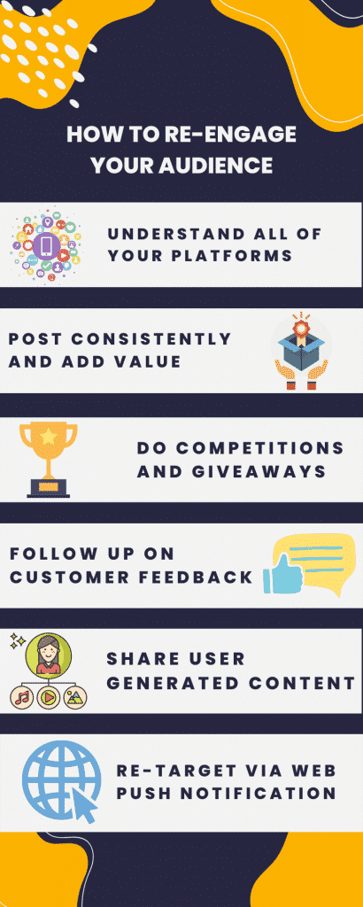 Tips on how to re-engage your audience
